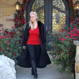 Elegant Black Women's Coat